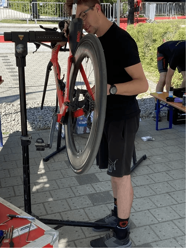 Reifenpanne Ironman Klagenfurt