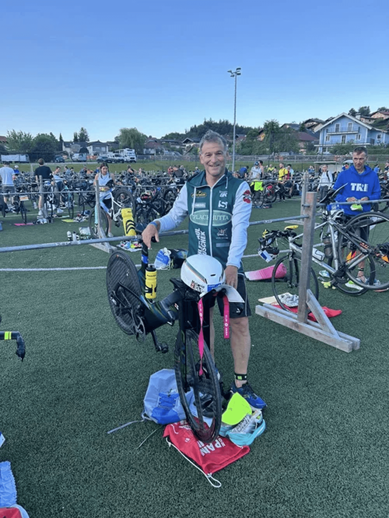 Nach dem Rennen am Wallersee