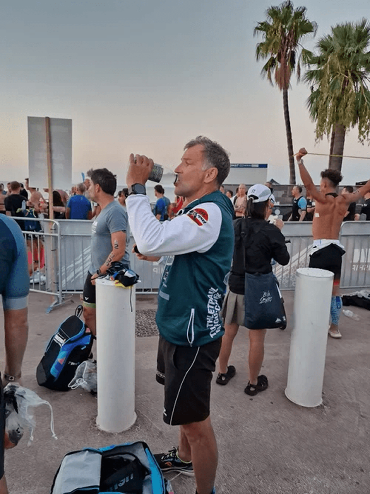 Ironman WM Nizza Schwimmstart