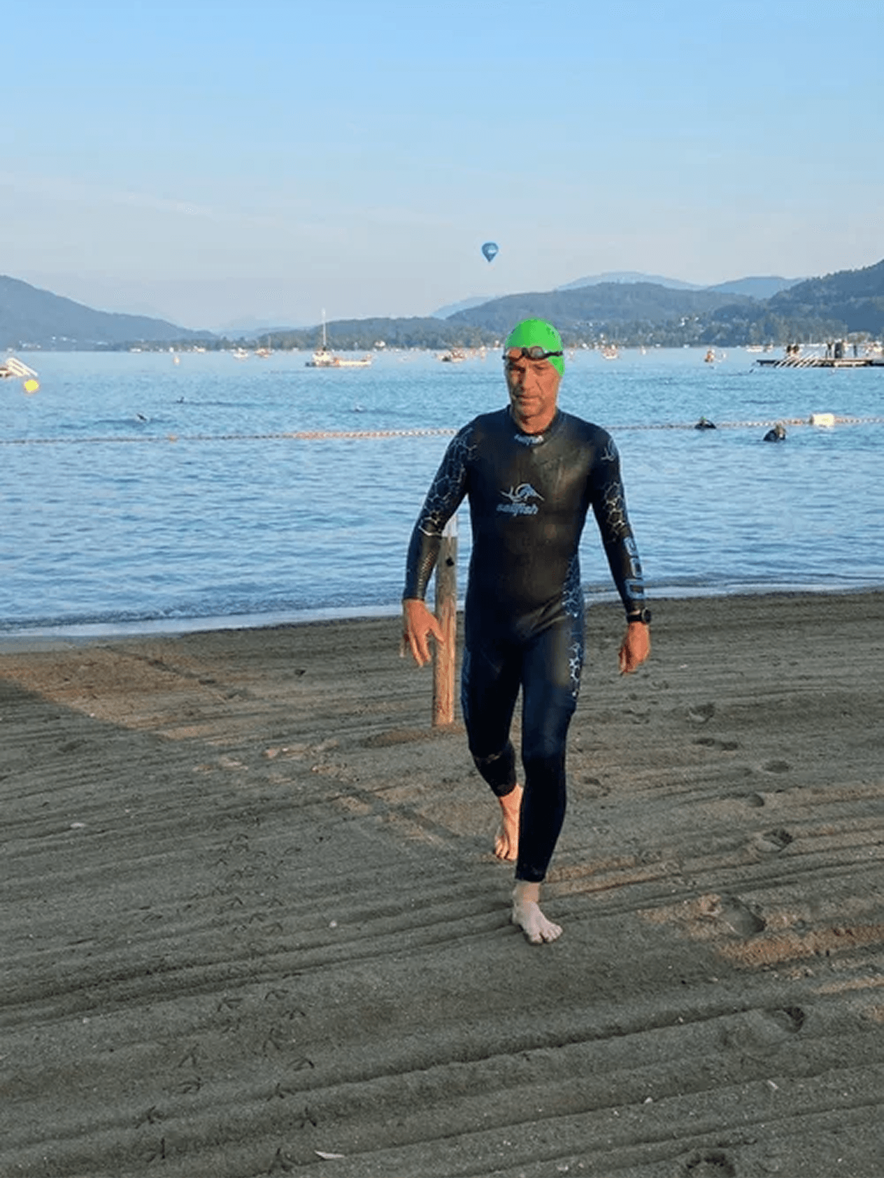 Schwimmstart Ironman Klagenfurt 2023